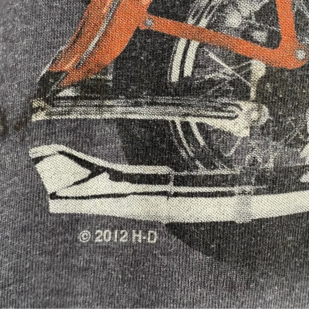 Harley-Davidson Gray Graphic T-Shirt